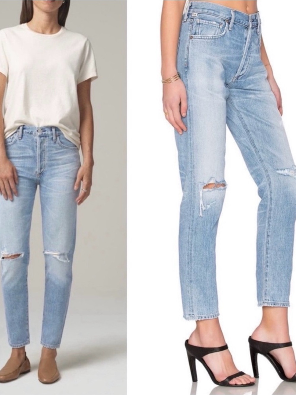Citizens of Humanity Liya high rise classic fit crop Size 24